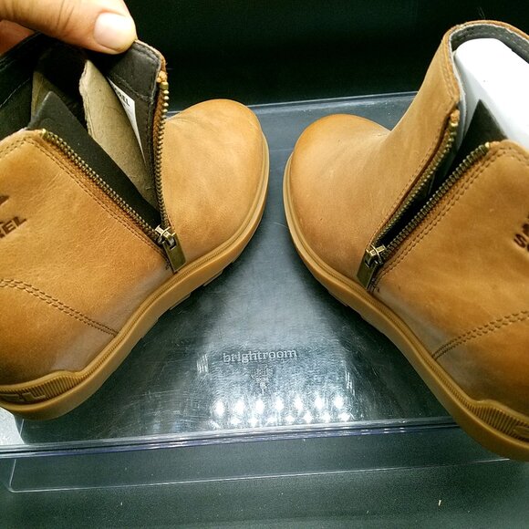 Sorel Evo II Zip Boots Men’s -Assorted Sizes –Brown –Waterproof Winter Boot –NEW - Picture 11 of 13